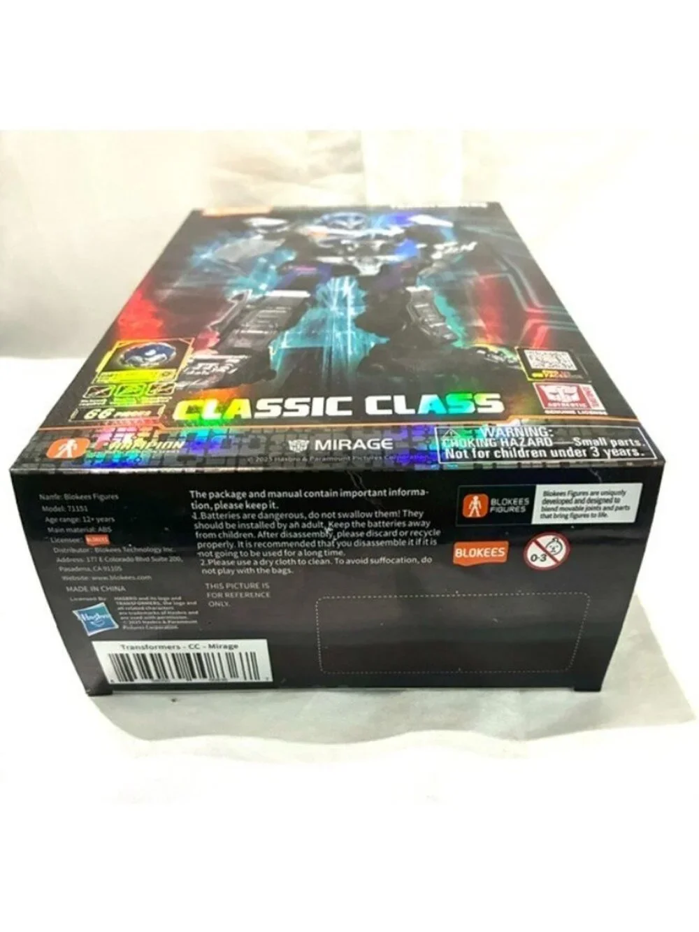 Transformers Mirage Blokees Classic Class 06 Model Kit Champion Figures 2025